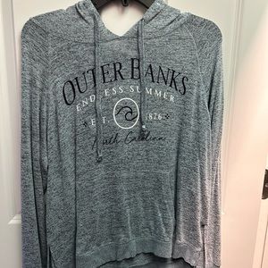 Outer Banks light blue long sleeve